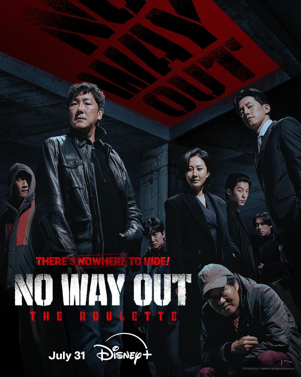 KOREAN ACTION THRILLER “NO WAY OUT: THE ROULETTE” TO DEBUT JULY 31 ON DISNEY+